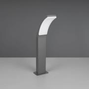 LED tuinpadverlichting Beja, antraciet, aluminium, hoogte 60 cm