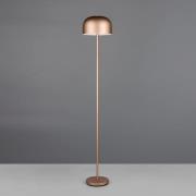 LED vloerlamp Jeff, coffee, dimbaar, hoogte 147 cm