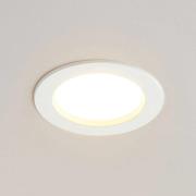 Arcchio LED inbouwlamp Milaine, Ø 10 cm, wit, dimbaar