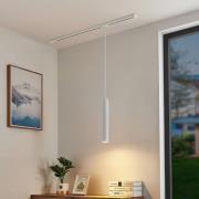 Hanglamp Lindby Linaro, 40 cm, wit, 1-fase, GU10