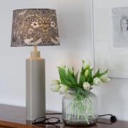 PR Home tafellamp Solo, beige, hoogte 58 cm, metaal