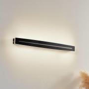 Lindby plafondlamp Benario, zwart, aluminium, 80 cm