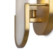 Maytoni wandlamp Marmo, goud, metaal/steen, hoogte 30,5 cm