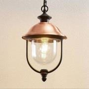 Lindby buiten hanglamp Clint, metaal, zeewaterbestendig, E27