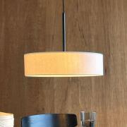 Dyberg Larsen hanglamp Calix, hoogte 12 cm, naturel wit