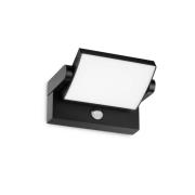 Ideal Lux LED buiten wandlamp Swipe Sensor, zwart, IP54