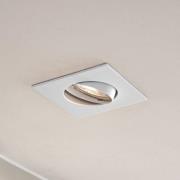 Prios inbouwlamp Fibur, wit, 9 cm, GU10