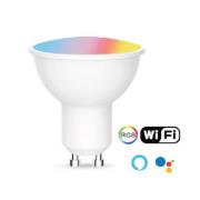LED reflector GU10 5W RGBW Tuya WiFi 38°