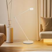 Vloerlamp Jyla, wit, 2700K, GX53, ijzer