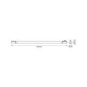 OSRAM LED-lichtbalk TUBEKIT, 150 cm, 4.000 K wit schakelaar