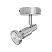 OSRAM plafondspot, zilver, metaal 1-lamp. GU10-LED 2.700 K