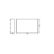 OSRAM LED buiten wandlamp ENDURA STYLE ILJA, donkergrijs, IP65