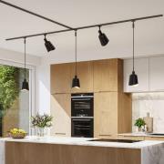 Paulmann lampenkap U-rail Alvaro zwart/goud DecoSystems