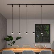 Paulmann URail hanglamp Cone, zwart mat, GU10