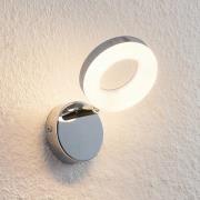 ELC Tioklia LED spot, chroom, 1-lamp