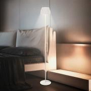 LED vloerlamp Loca, oudwit, hoogte 123 cm, kunststof/metaal