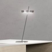 LED tafellamp Mahina chroomkleurig hoogte 36 cm metaal CCT