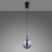 PURE LED hanglamp Infinity, grijs/rookgrijs, Ø 18 cm, CCT