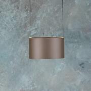 PURE LED hanglamp Clipse, bronskleurig Ø 20 cm CCT, 2-lamps