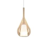 Ideal Lux hanglamp Kalique 3, amberkleurig, Ø 18 cm