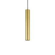 Ideal Lux hanglamp Look, messingkleurig, Ø 6 cm, metaal