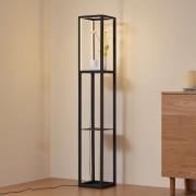 Lindby LED vloerlamp Birta, staand, plank, hoogte 155 cm