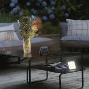 OSRAM LED buitenlamp op batterijen NIGHTLUX SOLAR grijs dim USB-poort