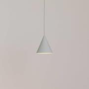 Hanglamp ZENITH, lichtgrijs, Ø 11 cm, metaal, GU10