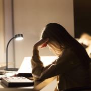 OSRAM LED tafellamp Office Line Cylinder zwart CCT dimbaar