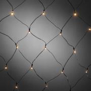 Voor buiten - LED-lichtnet met timer 40-lichts ww