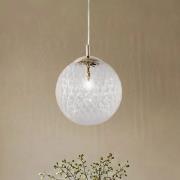 Cadix hanglamp van glas, 1-lamp, Ø 30 cm