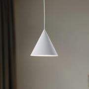 Cono hanglamp, wit, Ø 19 cm, staal, 1-lamp