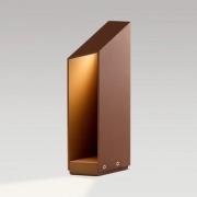 MARSET LED sokkellamp Domus hoogte 37 cm roestkleurig aluminium