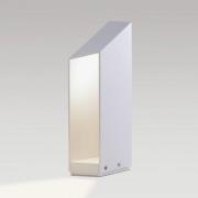 MARSET LED sokkellamp Domus, hoogte 37 cm, wit, aluminium
