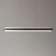 Lucande LED hanglamp Tarnin, zwart/nikkel, 98 cm