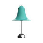 Verpan tafellamp Pantop, licht blauwgroen, hoogte 23 cm, E14