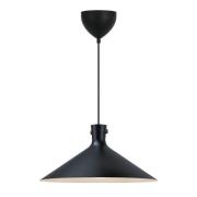 Hanglamp Dorina, zwart, Ø 45 cm, metaal