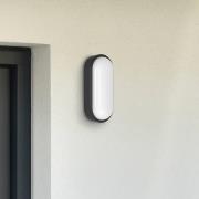 MEGATRON LED buiten wandlamp Zella Neo XL Sensor zwart IP54