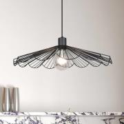 Hanglamp Margarita, Ø 50 cm, zwart, E27, metaal