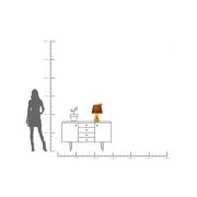 KARE tafellamp Animal Hedgehog Family, goud/bruin, E27