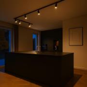 Calex railset, 6 GU10-spots, zwart, lengte 3 m, metaal