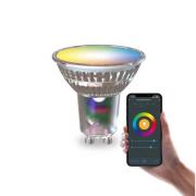 Calex Smart LED lamp reflectorlamp GU10 4,9W RGB CCT 5cm