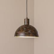 Hanglamp Kure, zwartbruin, metaal, Ø 30 cm, E27