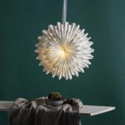 Papieren ster Snow, Ø 50 cm, wit, 3-laags, papier