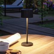 Paulmann LED-zonnelamp Else, zwart, IP44 dimbaar