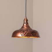 Hanglamp Saglam, koper, metaal, Ø 32 cm, E27