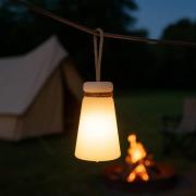 LED accu-tafellamp Bruno 3.000 K, RGB, wit