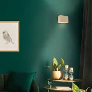 Wandlamp Muro 3365, crèmekleurig, hoekig, G9, 2.700 K