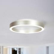 LED plafondlamp Ringlux staalgrijs, Ø 30 cm, metaal, 2.700 K