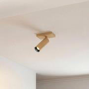 Arcchio plafondspot Brinja Slim, bruin, 1-lamp, GU10 MR11